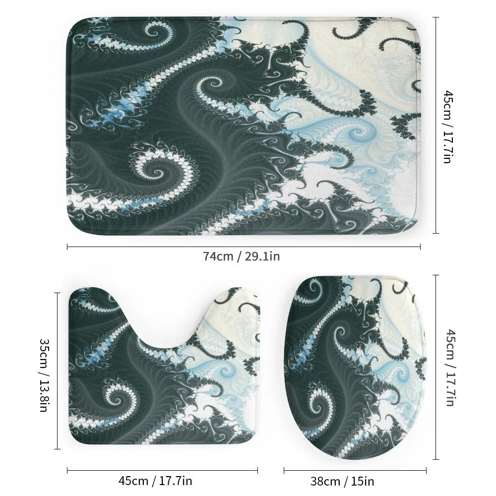 Fractal Motif with Swirls — Detail 1