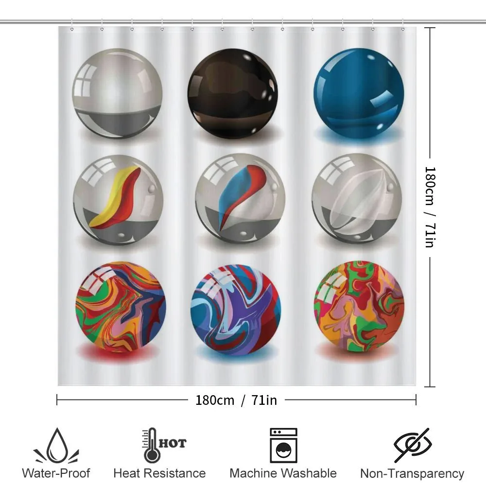 Marbles Bubble Artwork — Detail 2