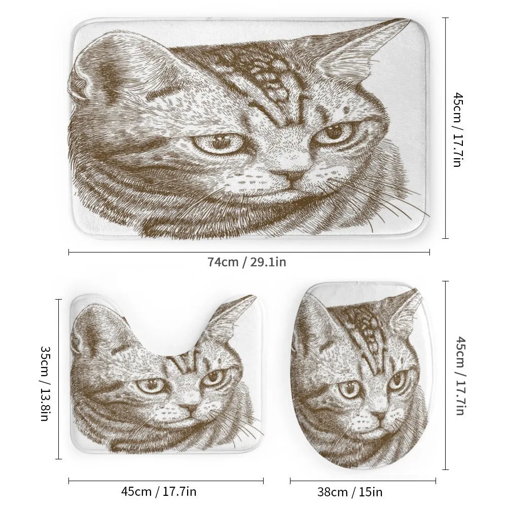 Portrait of a Kitty Hipster — Detail 1