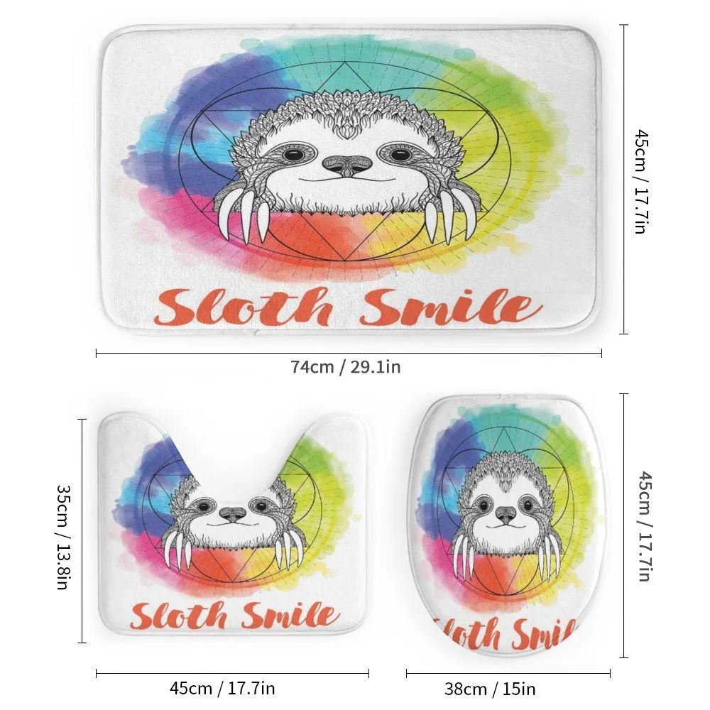Rainbow Sloth Sketch — Detail 1