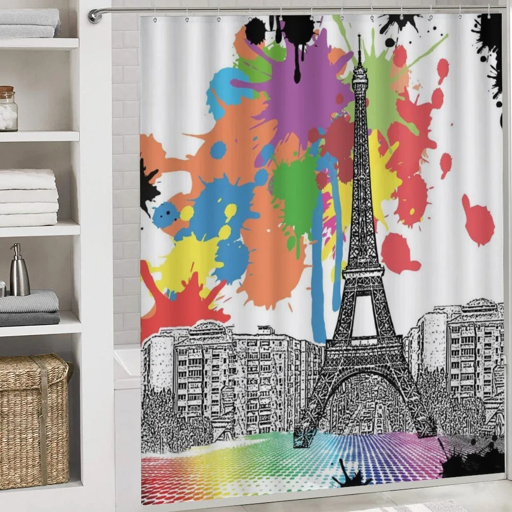 Splashing Spots Eiffel Tower — Detail 4
