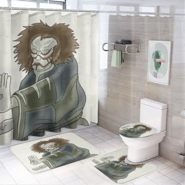 Theater Character on a shower curtain