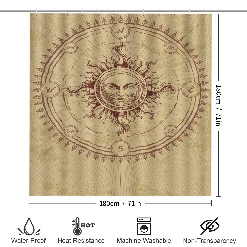 Antique Roman Sun Stone — Detail 2