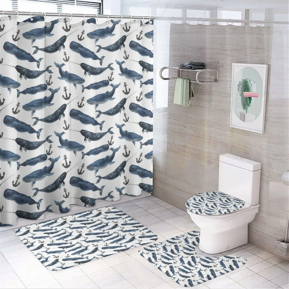 Aquerelle Ocean Whales — Your design