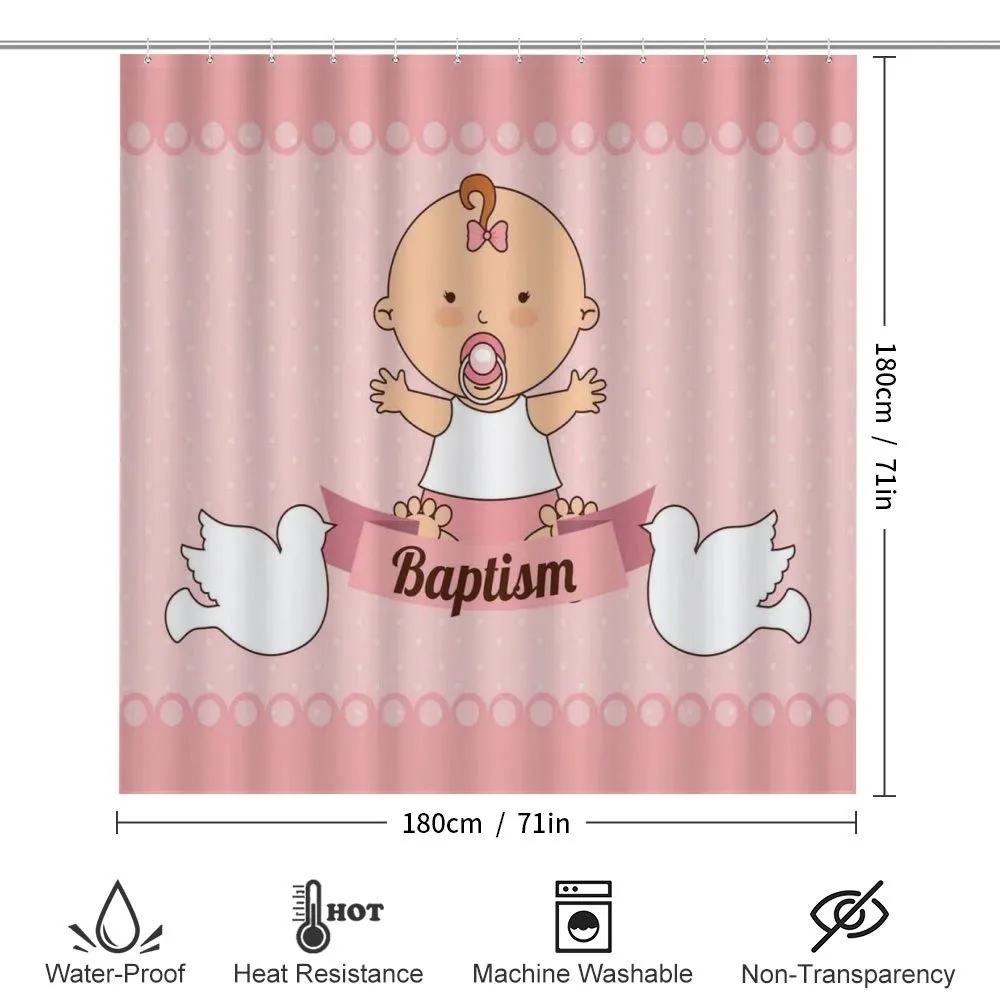 Baby with a Message Cartoon — Detail 2