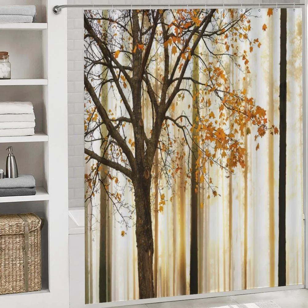 Bare Branches Fall Leaves — Detail 4
