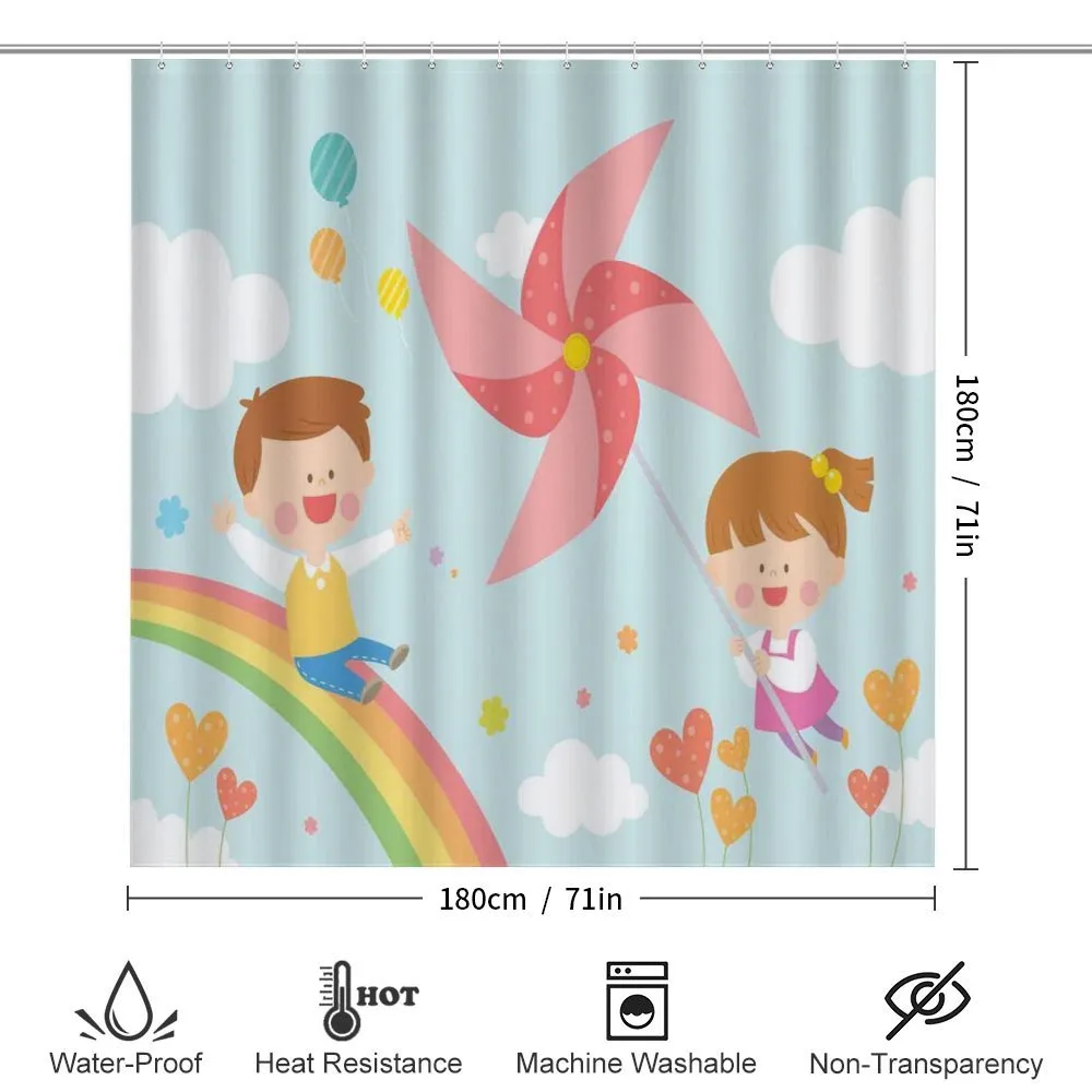 Children on Rainbow — Detail 2