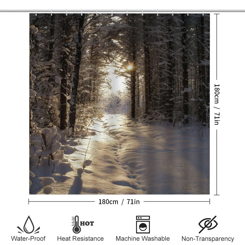 Christmas Snow Forest — Detail 2