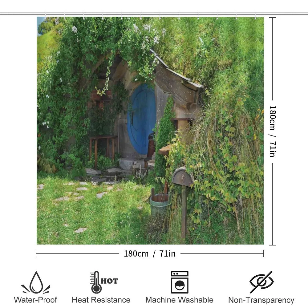 Fantasy Hobbit Land House — Detail 2