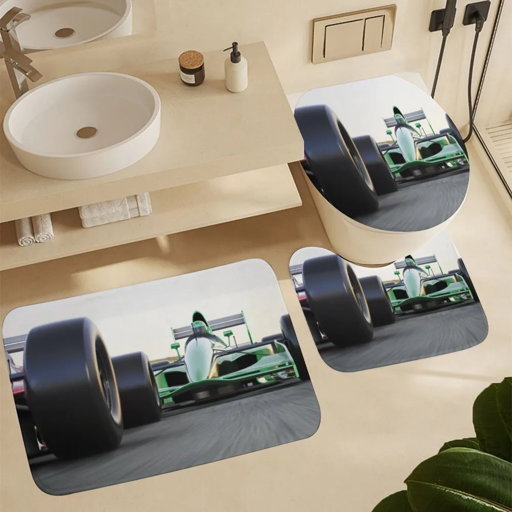 Indy Cars on Asphalt Road — Detail 5