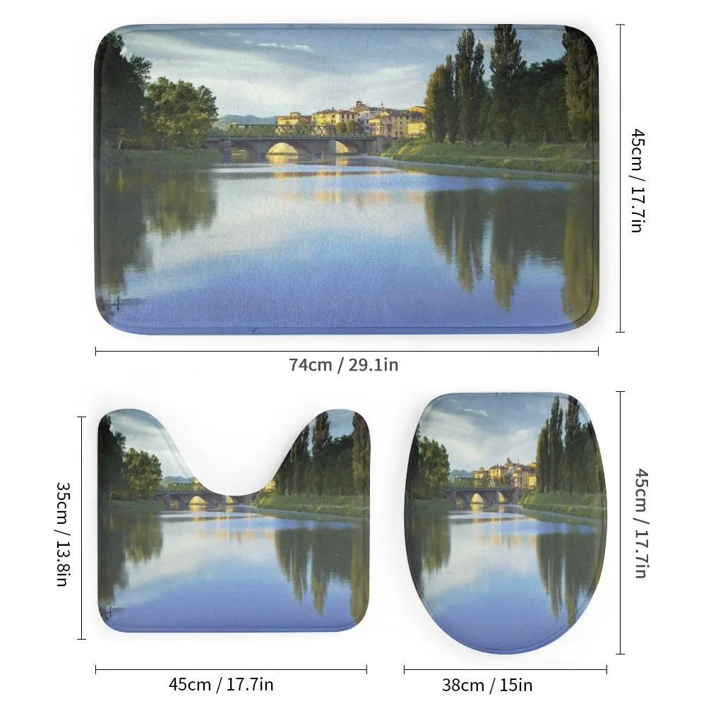 River Bridge Town Trees — Detail 1