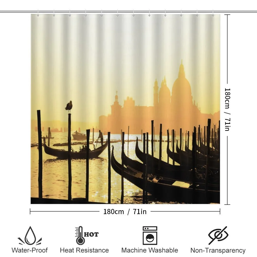 Romantic City at Sunrise — Detail 2