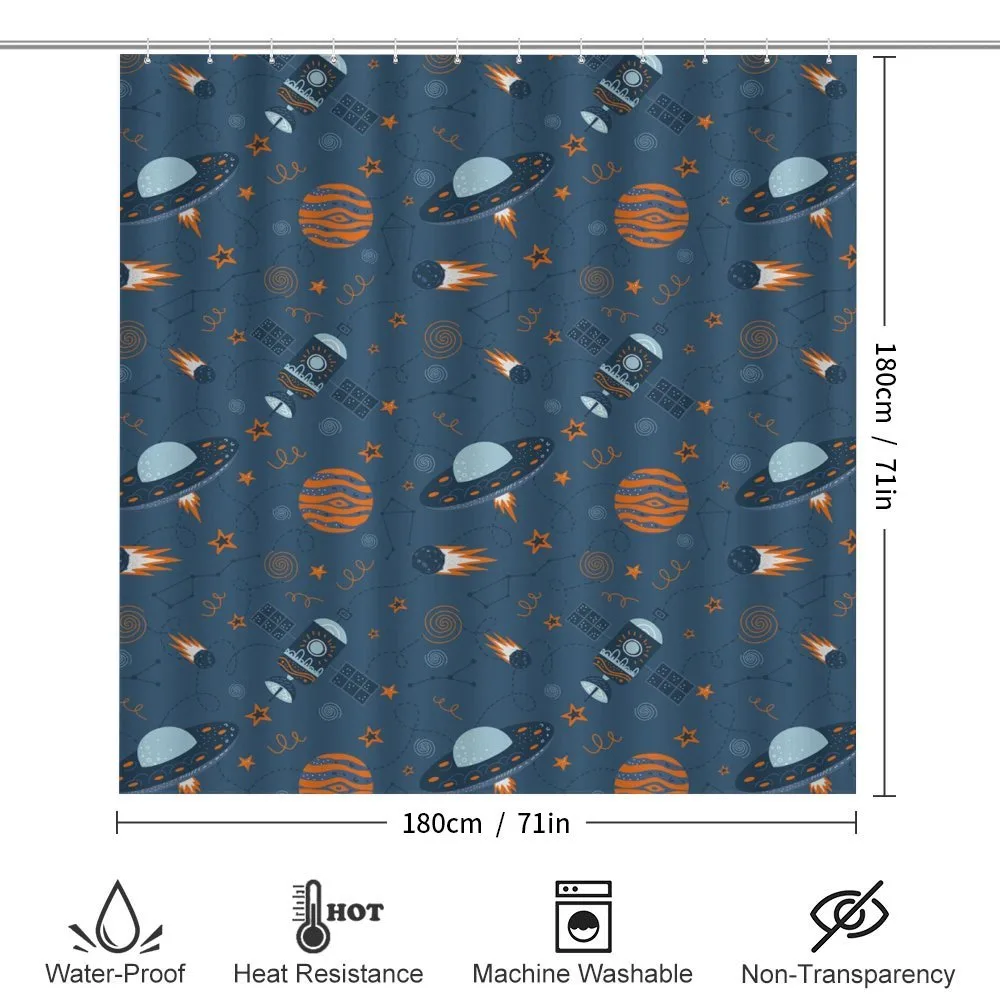Satellite Stars Space Theme — Detail 2