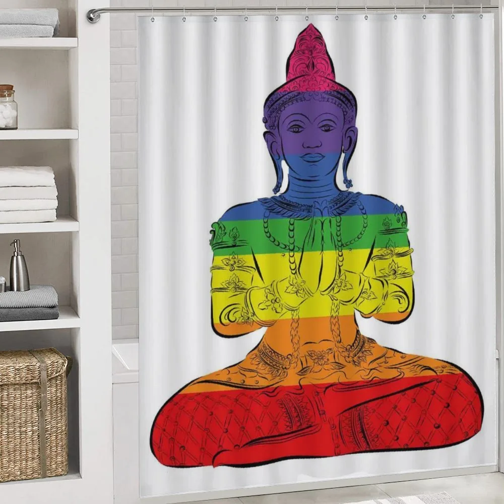 Sitting Rainbow Meditation — Detail 4