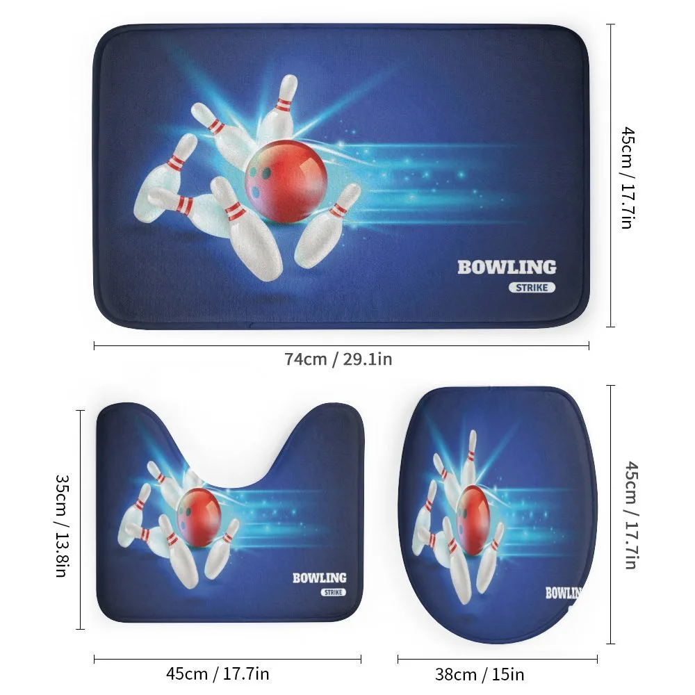 Strike Red Ball Pins — Detail 1