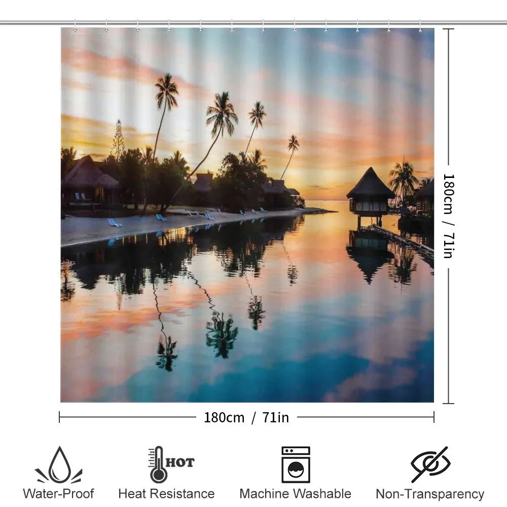 Sunset Moorea Island — Detail 2