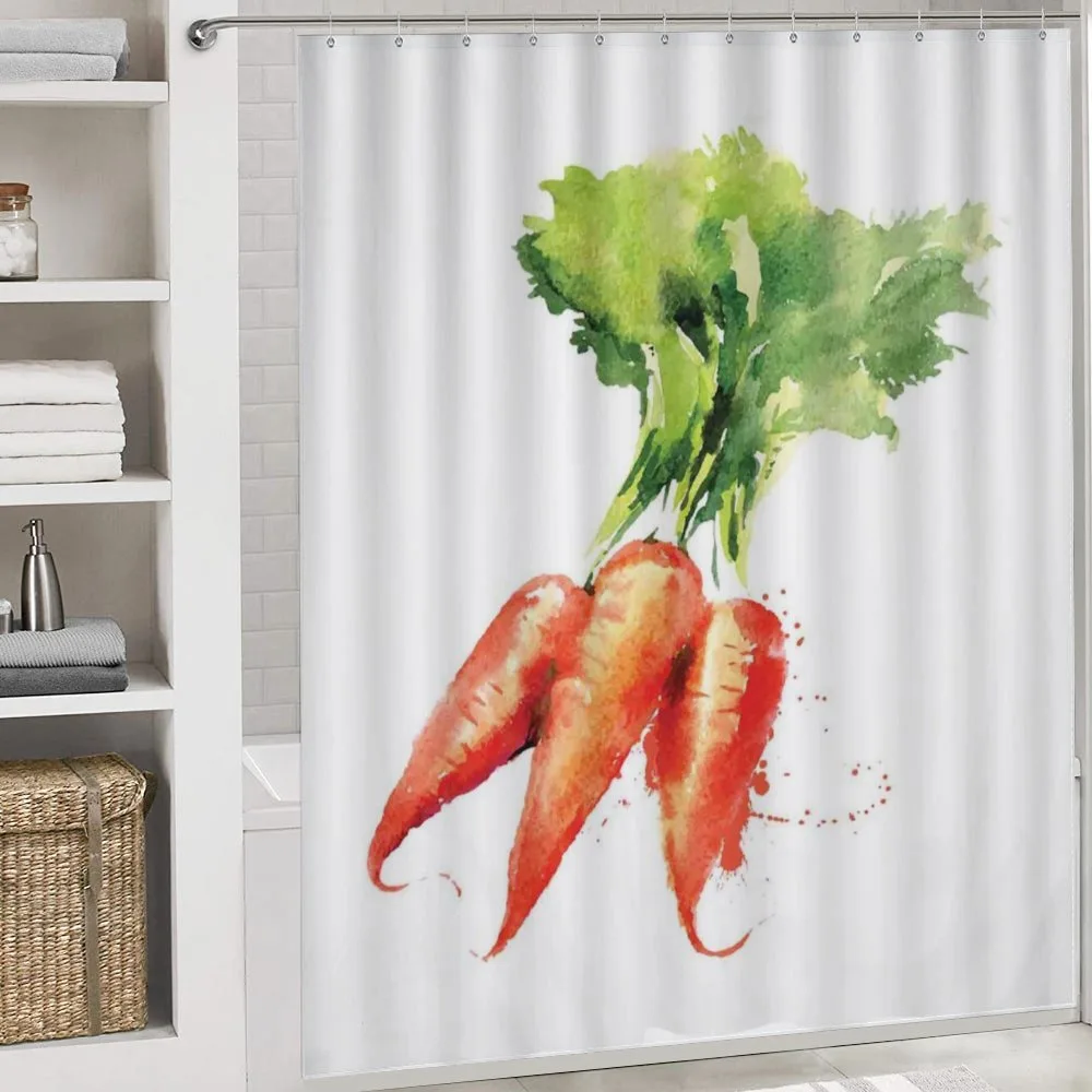 Watercolor Carrot — Detail 4