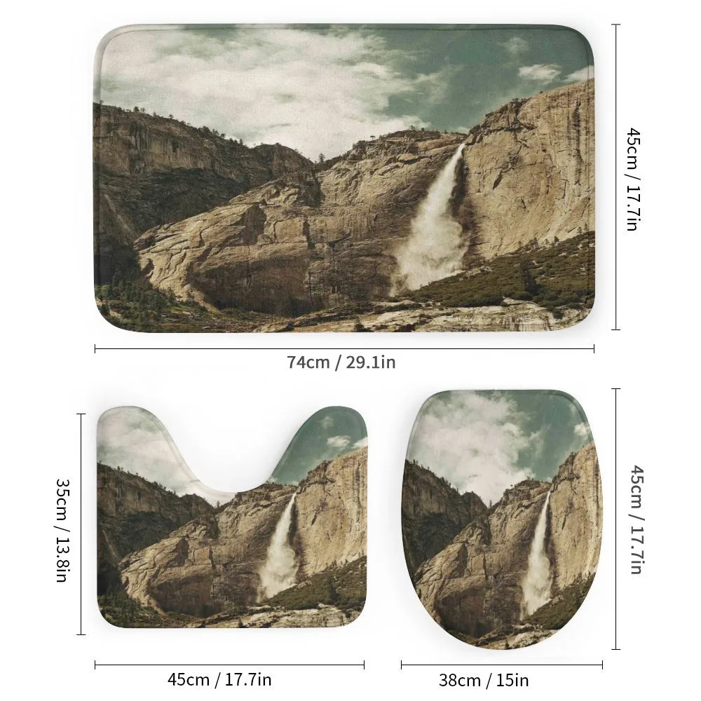 Waterfall Yosemite Park — Detail 1