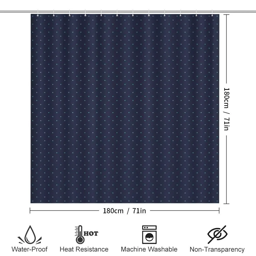 Blue Dots Retro Style — Detail 2