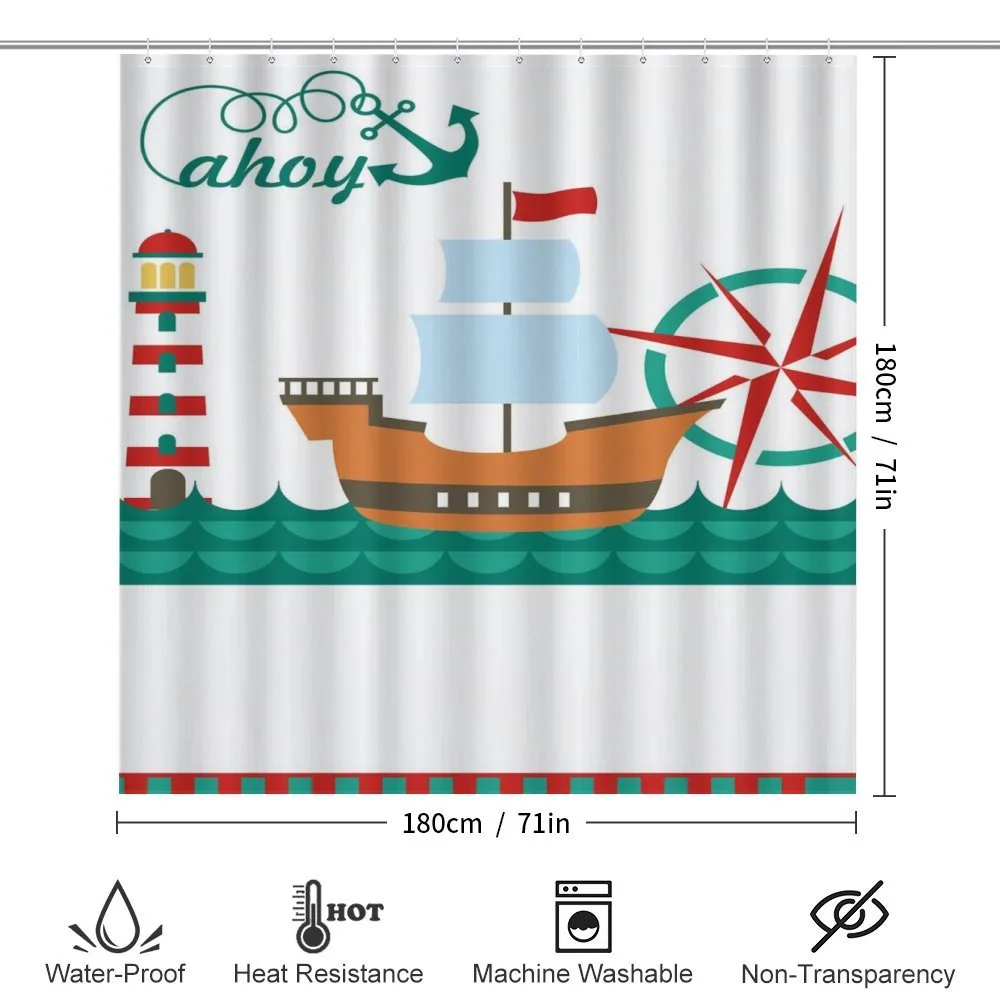 Boat Ahoy Compass — Detail 2