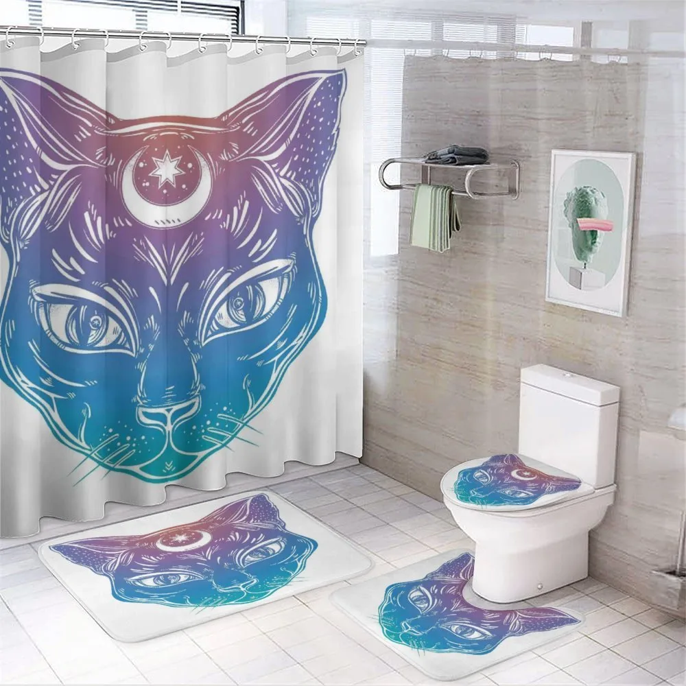 Cat Head Moon and Star — Your design