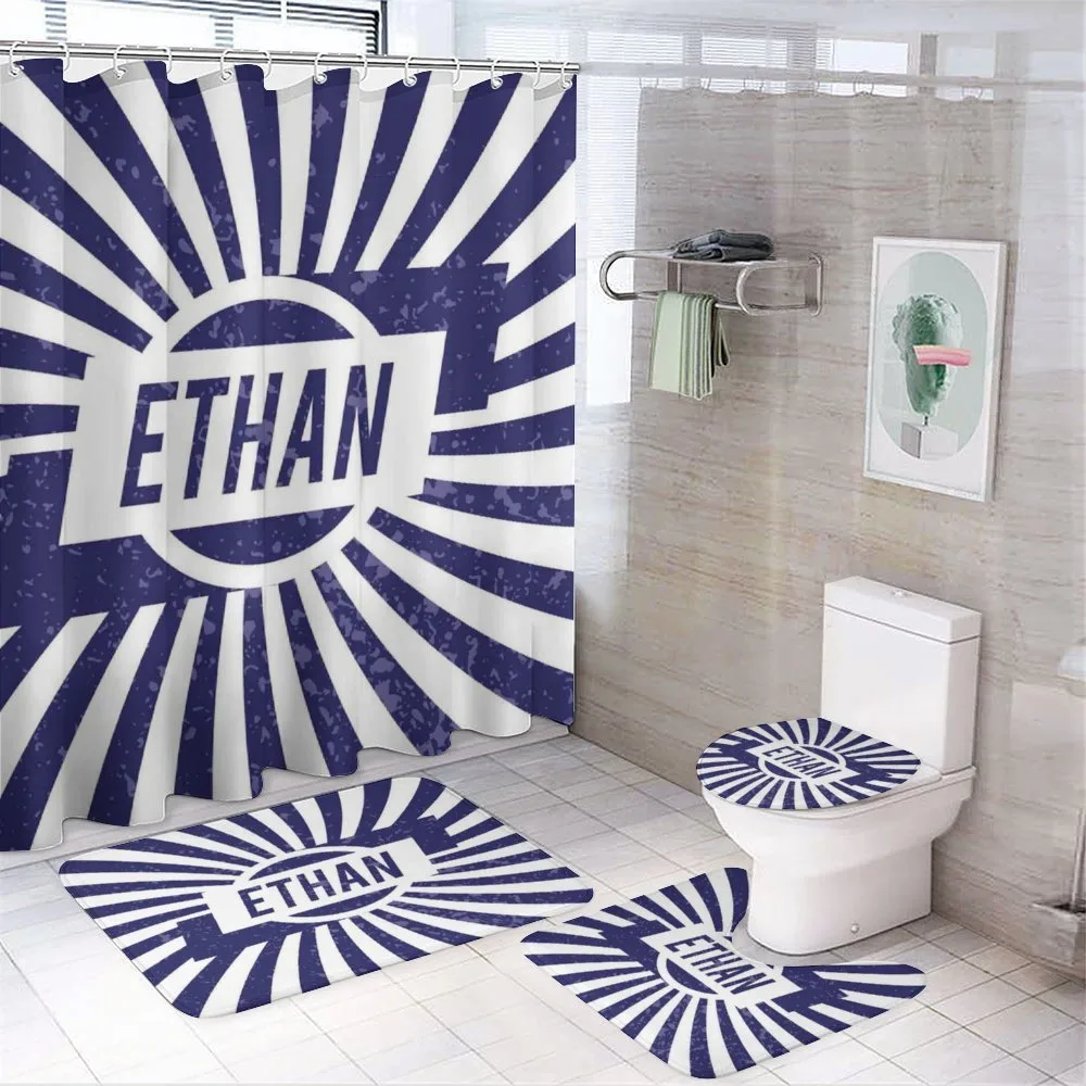Circle Stripes Boys Name — Your design