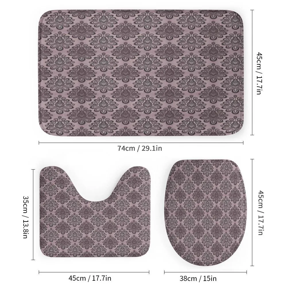 Damask Black Motifs — Detail 1