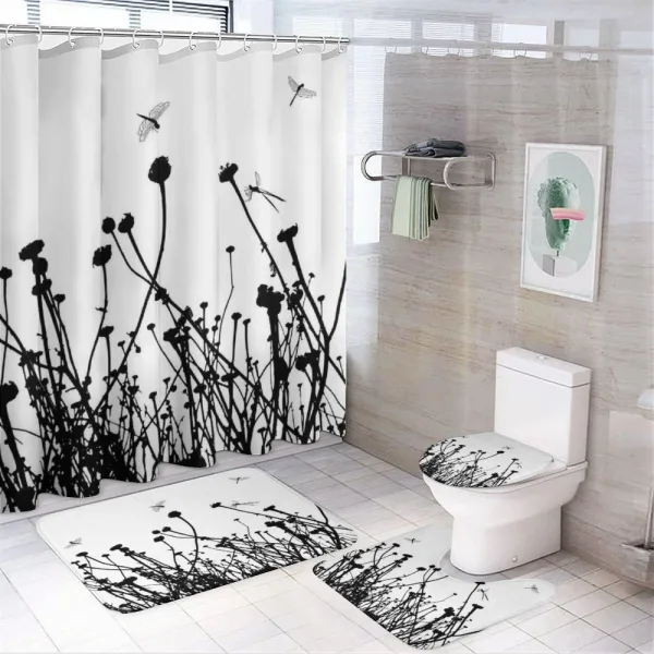 Meadow Flowers on a shower curtain