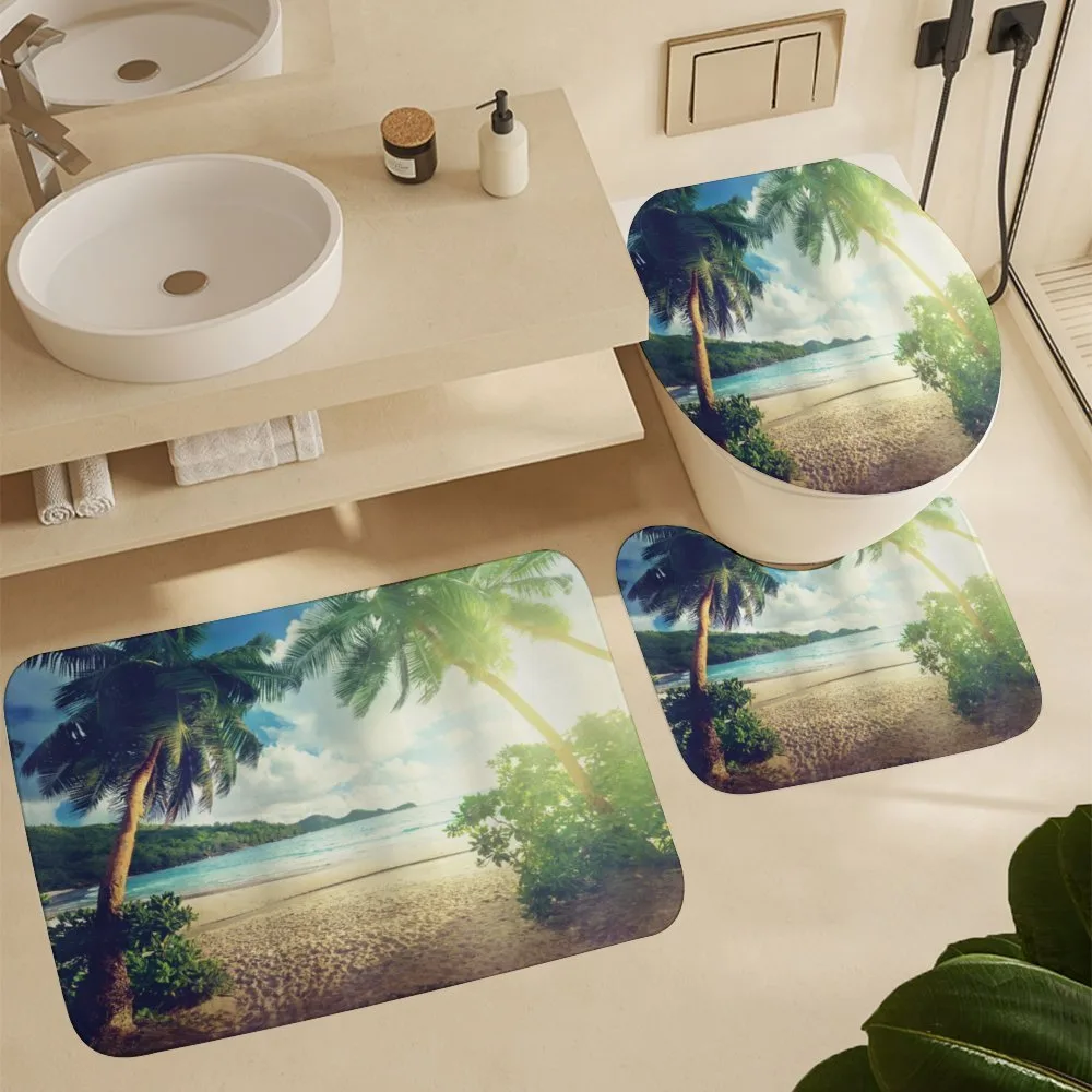 Palm Trees and Ocean Photo — Detail 5