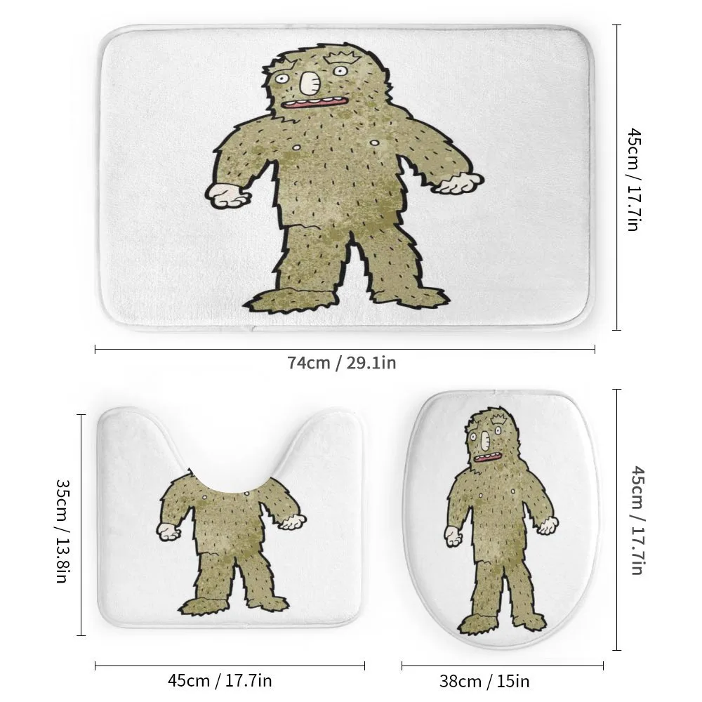 Quirky Grungy Bigfoot — Detail 1
