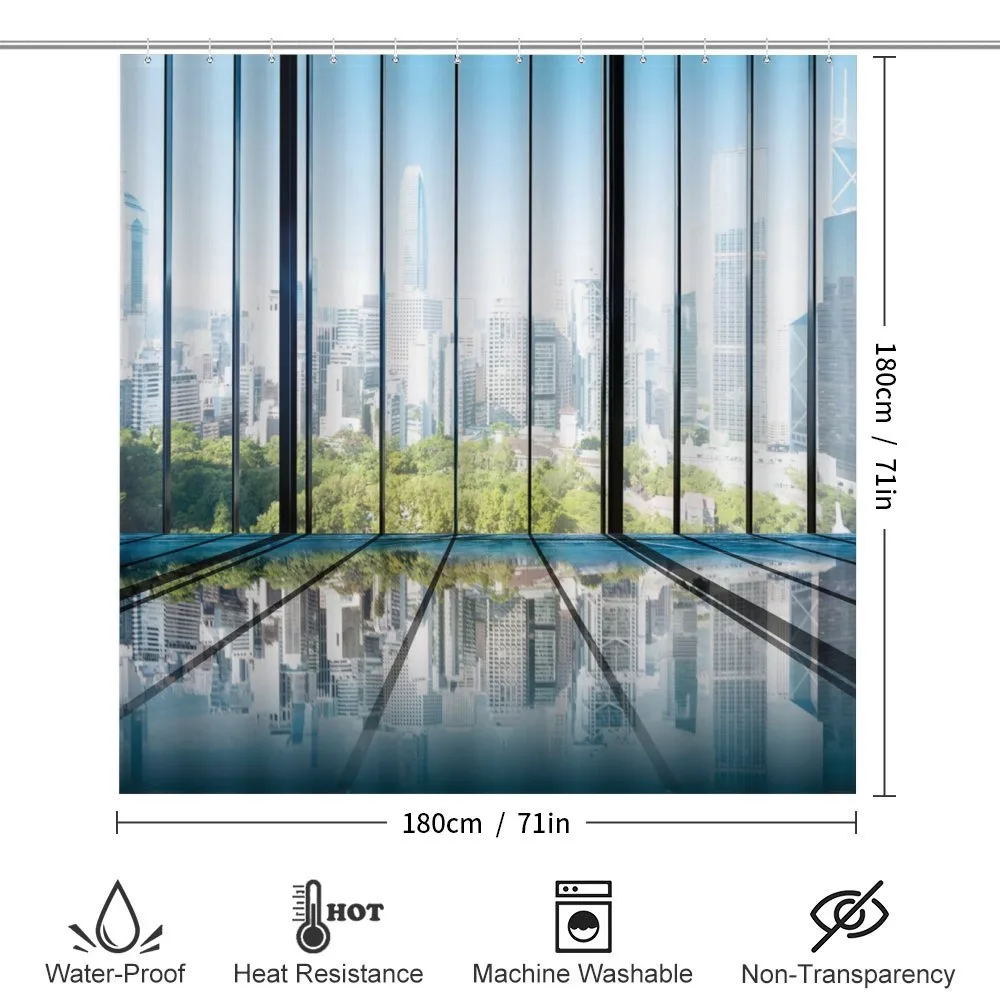 Skyscrapers City Scenery — Detail 2