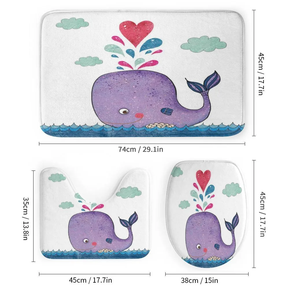 Smiley Whale with Cloud — Detail 1