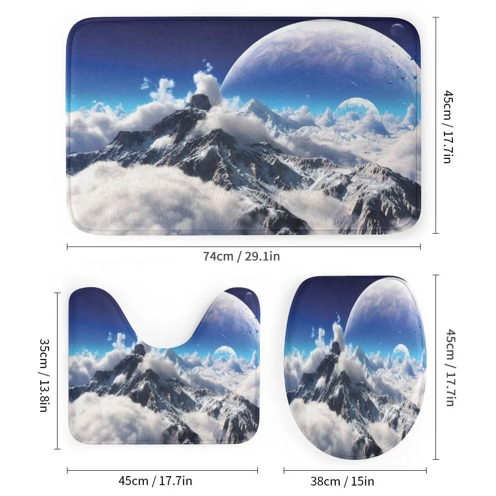 Snow Capped Mountain — Detail 1