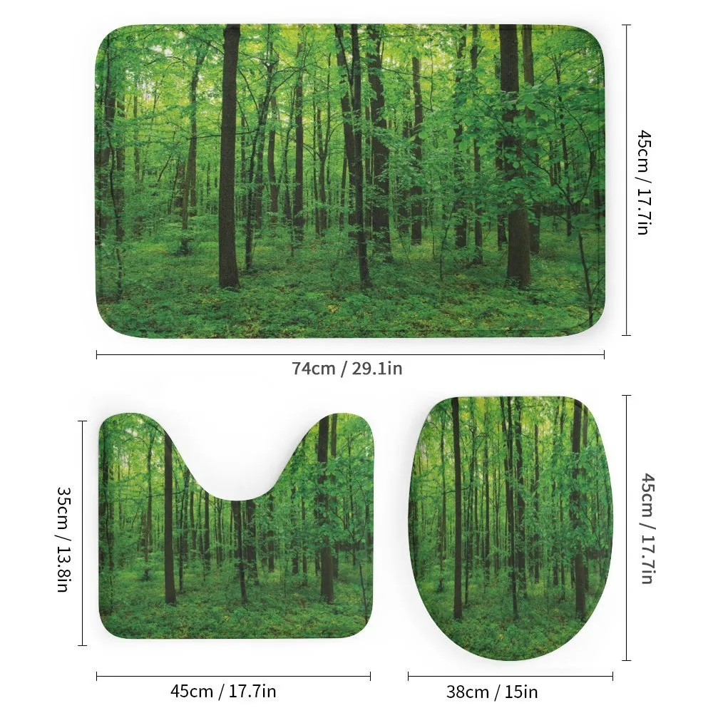 Spring Forest Bush Rural — Detail 1