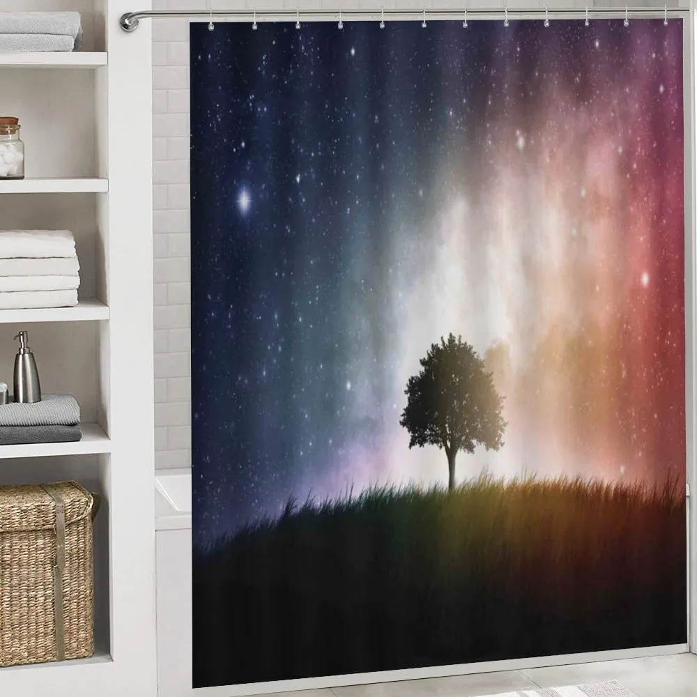Tree in Field with Stars — Detail 4