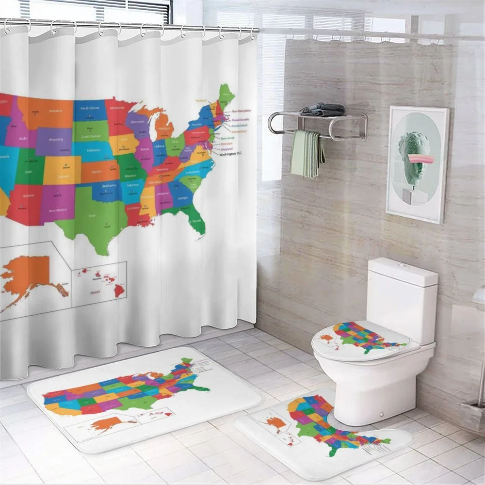 USA Map with States — Your design