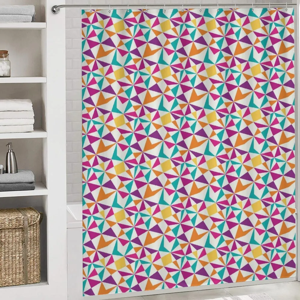 Vivid Mosaic Look Polygons — Detail 4
