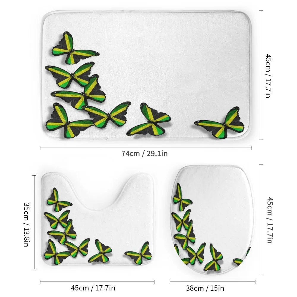 Butterflies with Flag — Detail 1