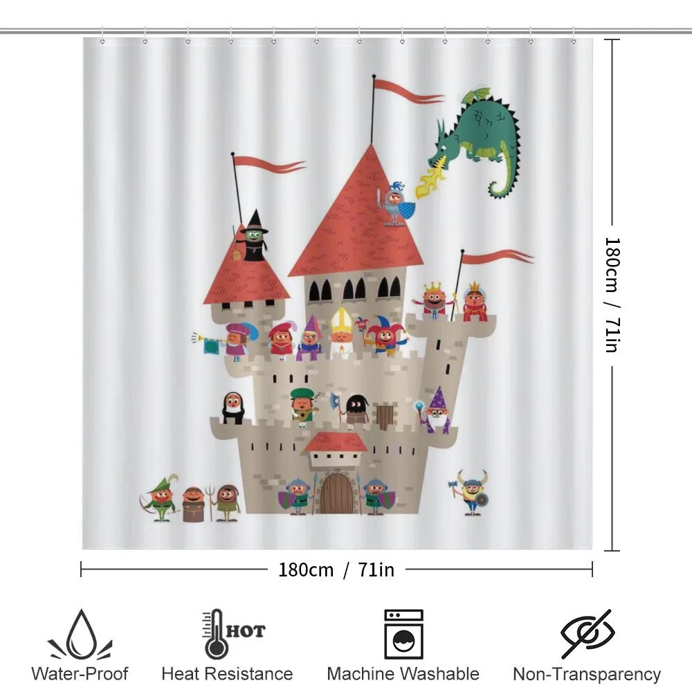 Cartoon Kingdom Dragon — Detail 2