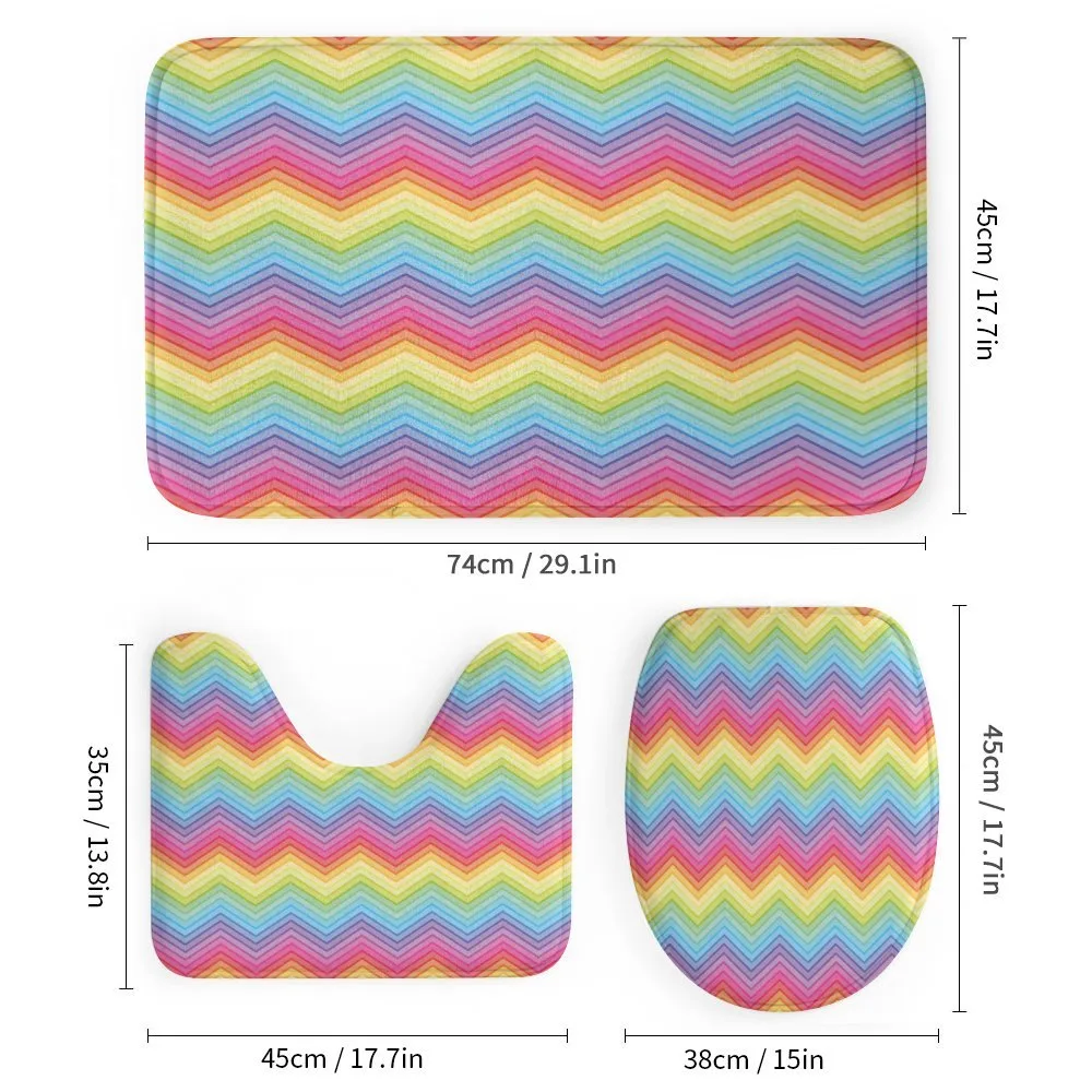 Colorful Vivid Chevron — Detail 1