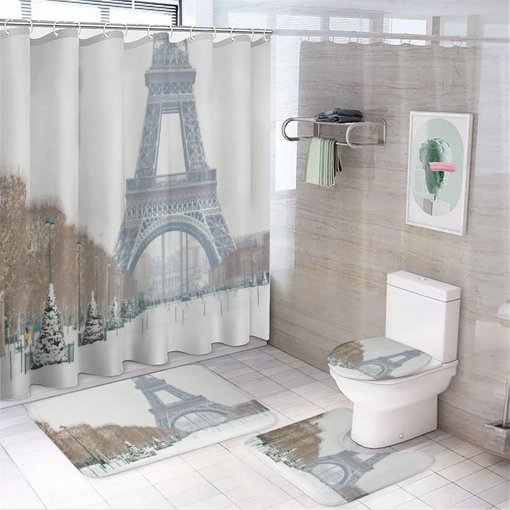 Eiffel Tower in Snow — Your design