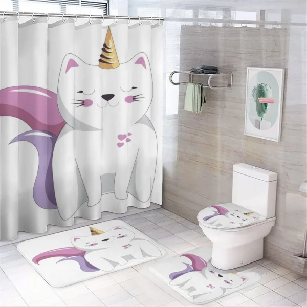 Fantasy Character on a shower curtain