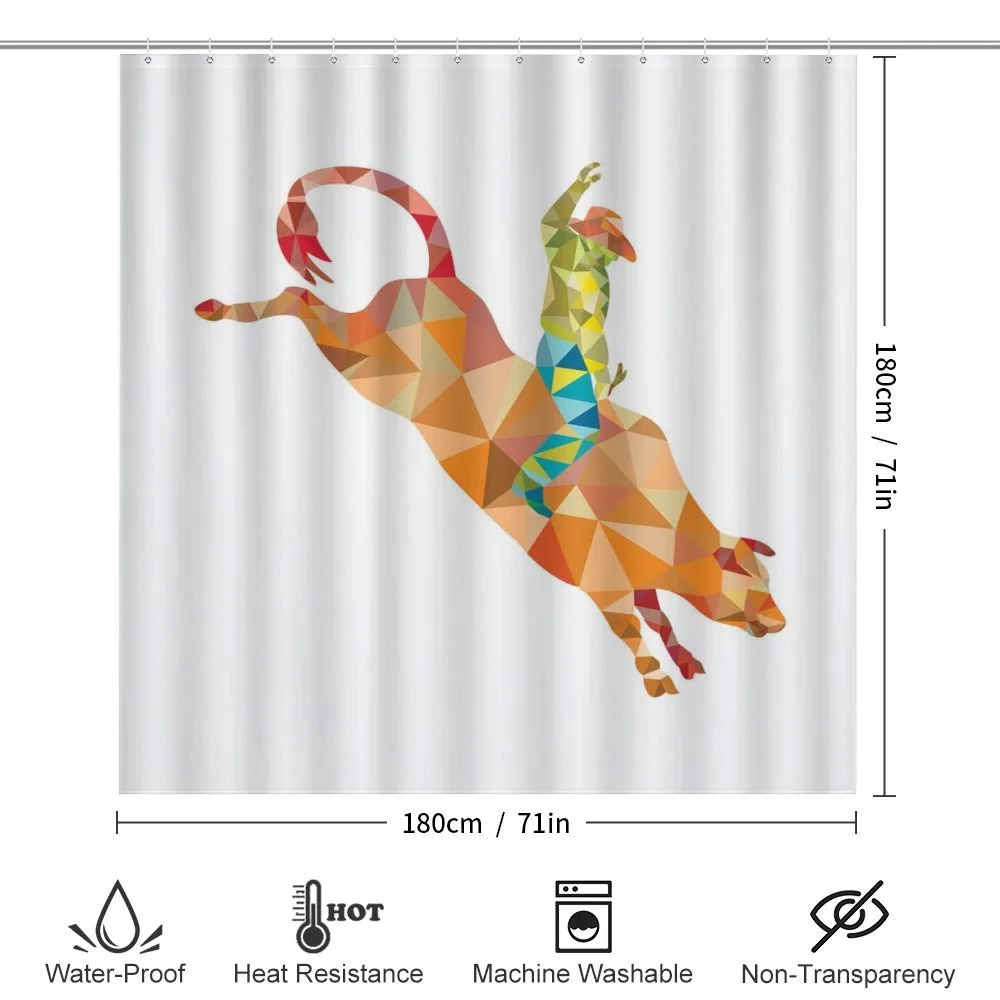 Geometric Fractal Cowboy Bull — Detail 2