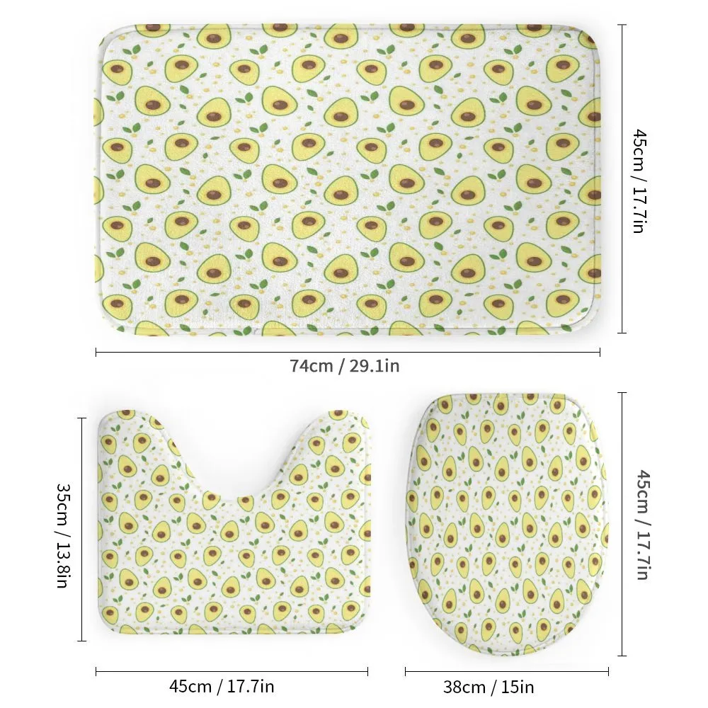 Graphic Avocado Pattern — Detail 1