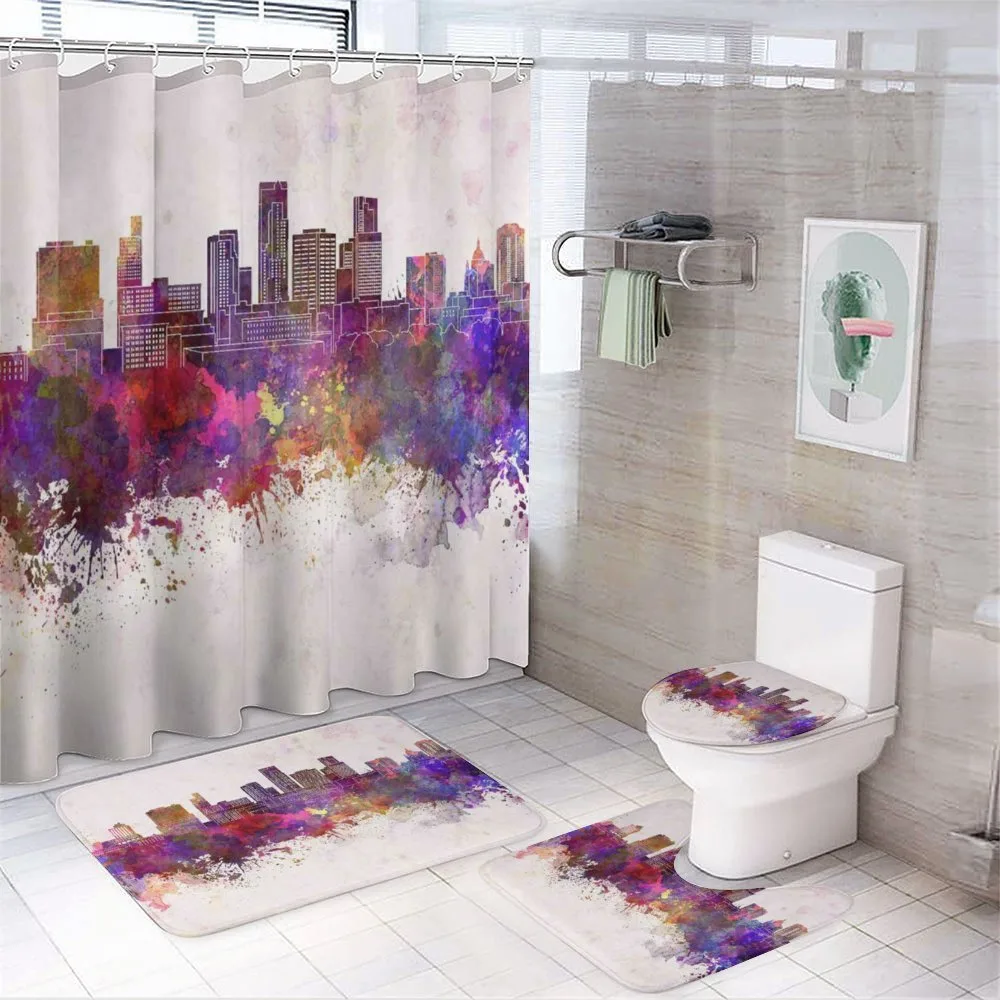 Grunge Splashes Cityview — Your design