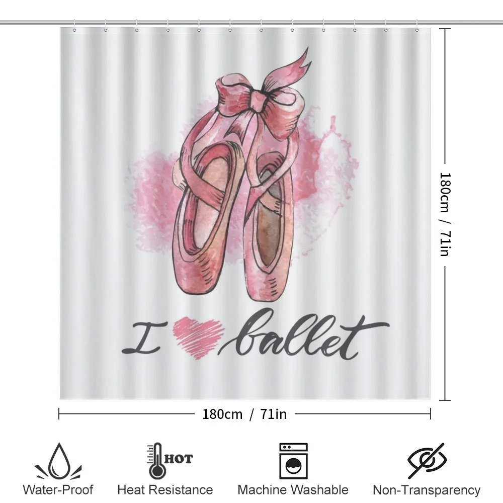 I Love Ballet Typography — Detail 2