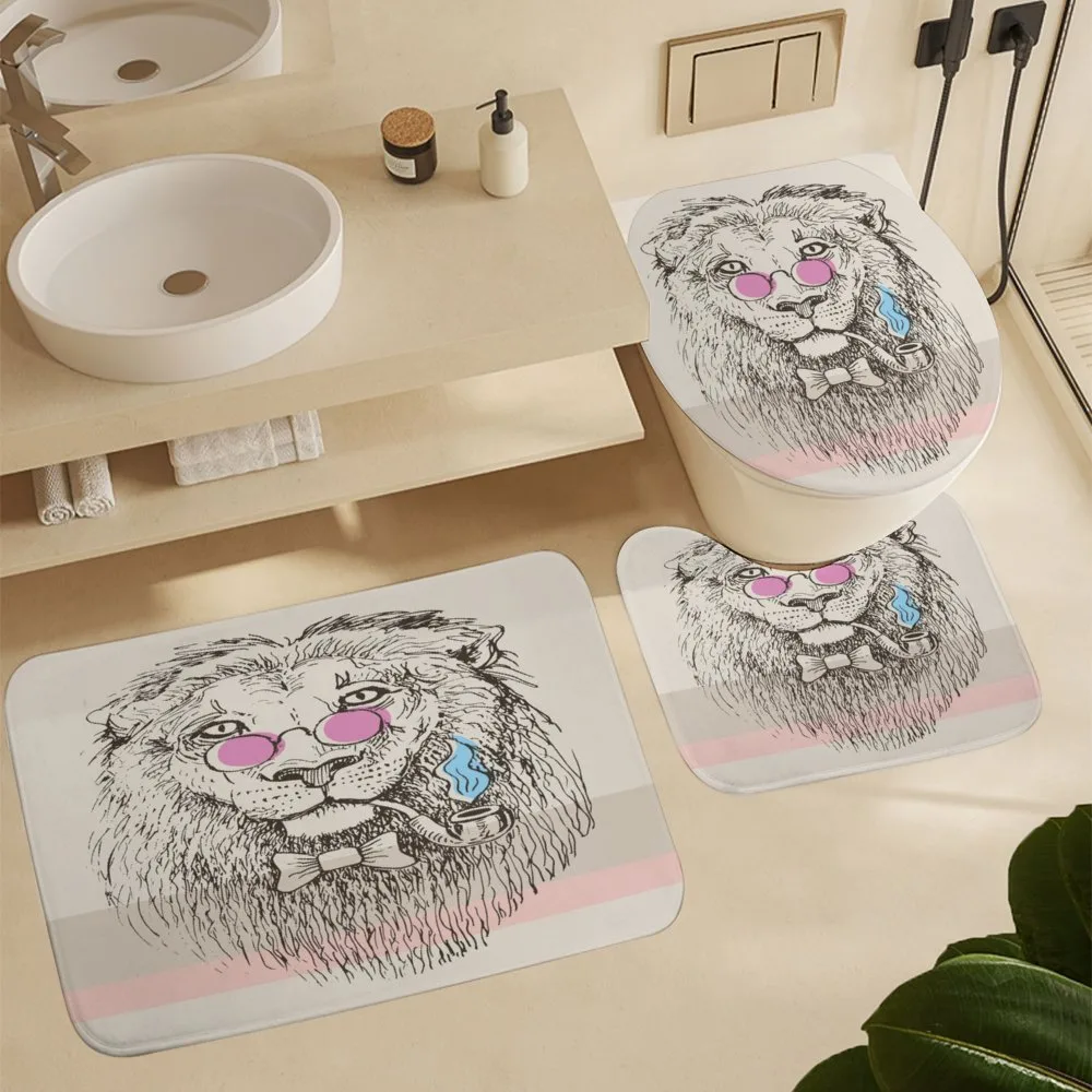 Lion Head Hipster Style — Detail 5