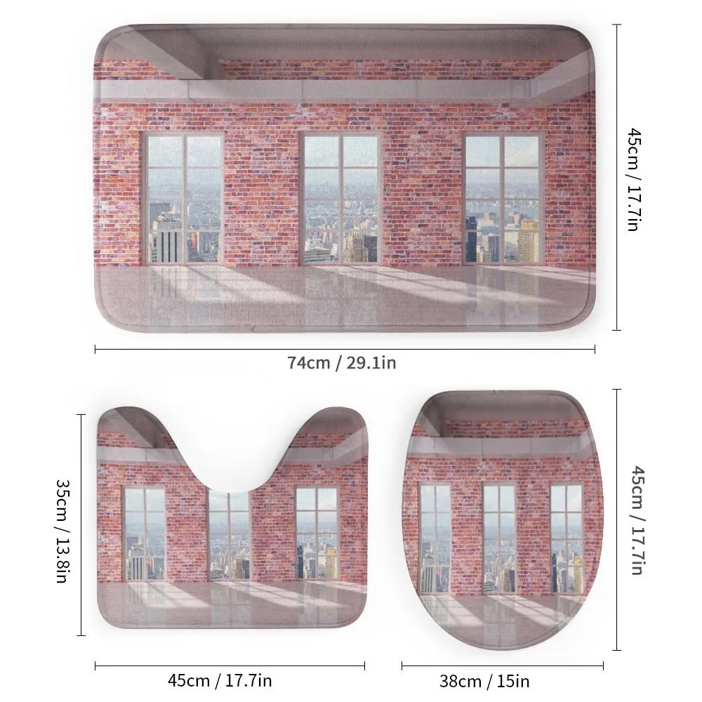 Red Brick Wall Loft City — Detail 1