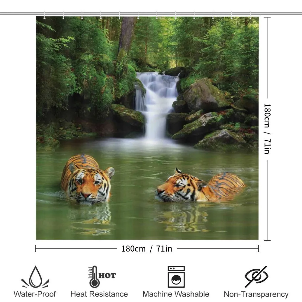 Siberian Tigers — Detail 2