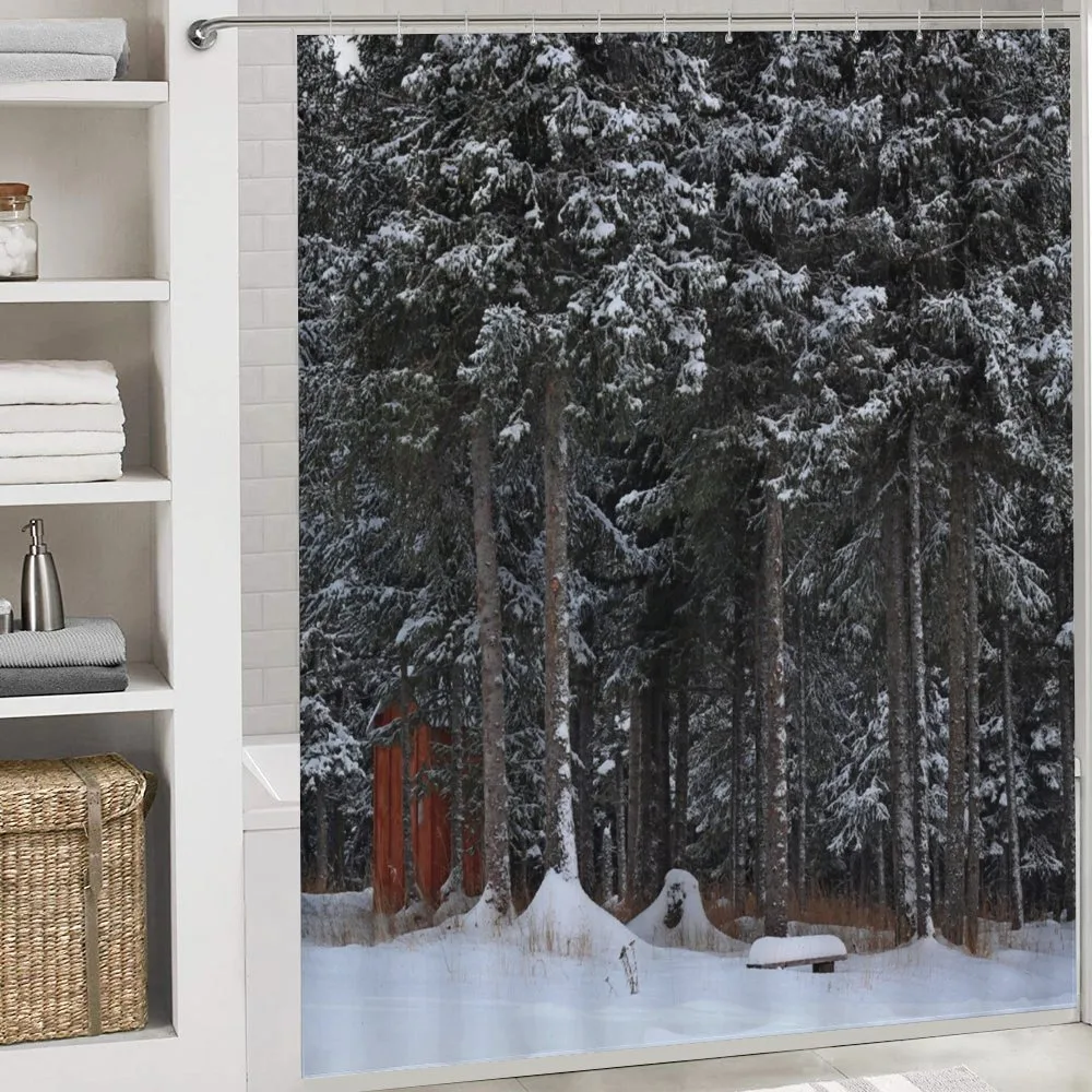 Snowy Forest Cottage — Detail 4
